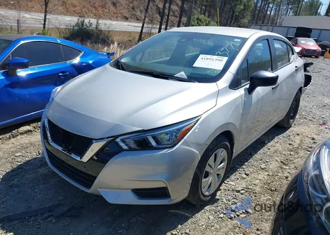 2022 Nissan Versa 1.6 S Xtronic Cvt из США, поврежденный, VIN 3N1CN8DV3NL842055